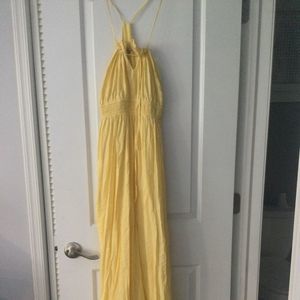 BCBGeneration Summer Halter Maxi Dress XS